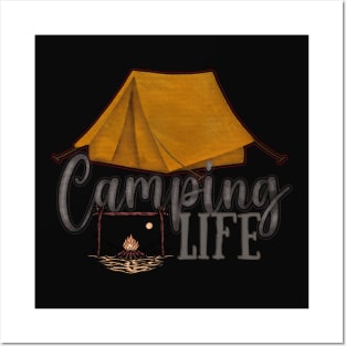 Camping Life Posters and Art